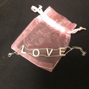 LOVE silver bracelet